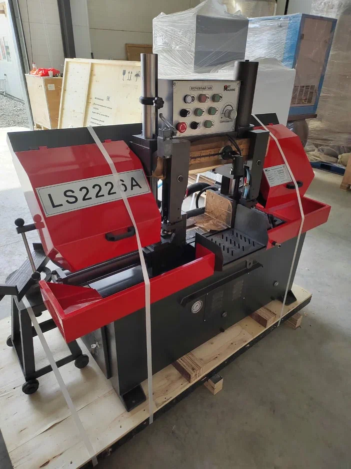 MetMachine LS2226 полуавтоматический ленточнопильный станок 