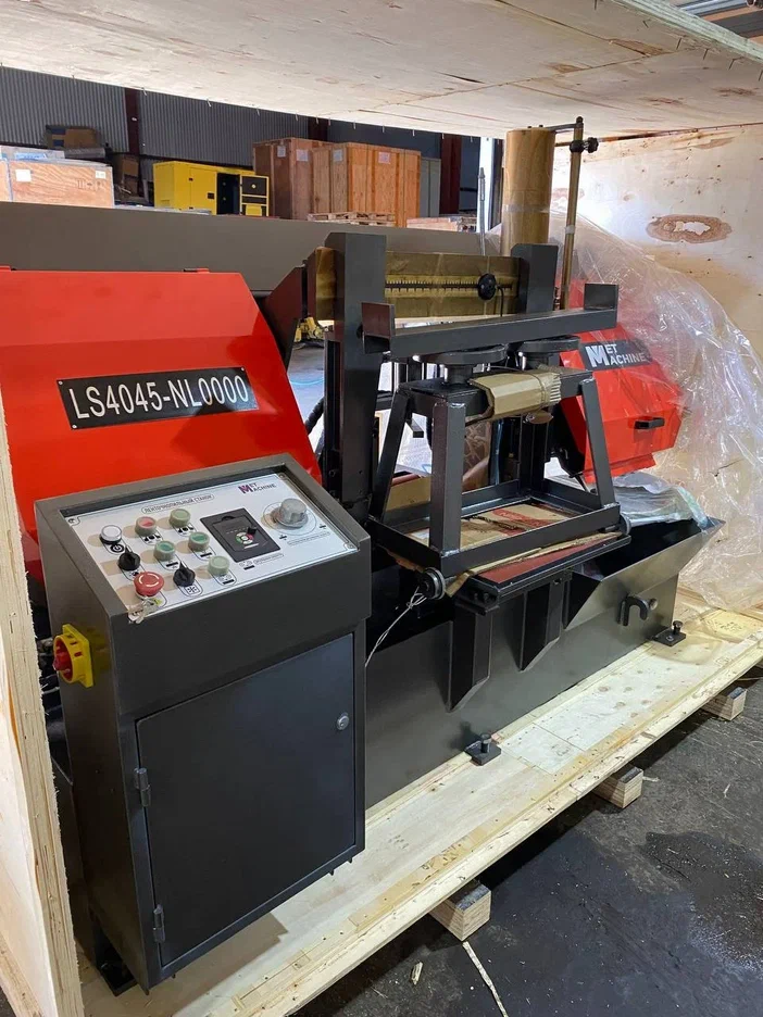 Полуавтоматический ленточнопильный станок MetMachine LS4045