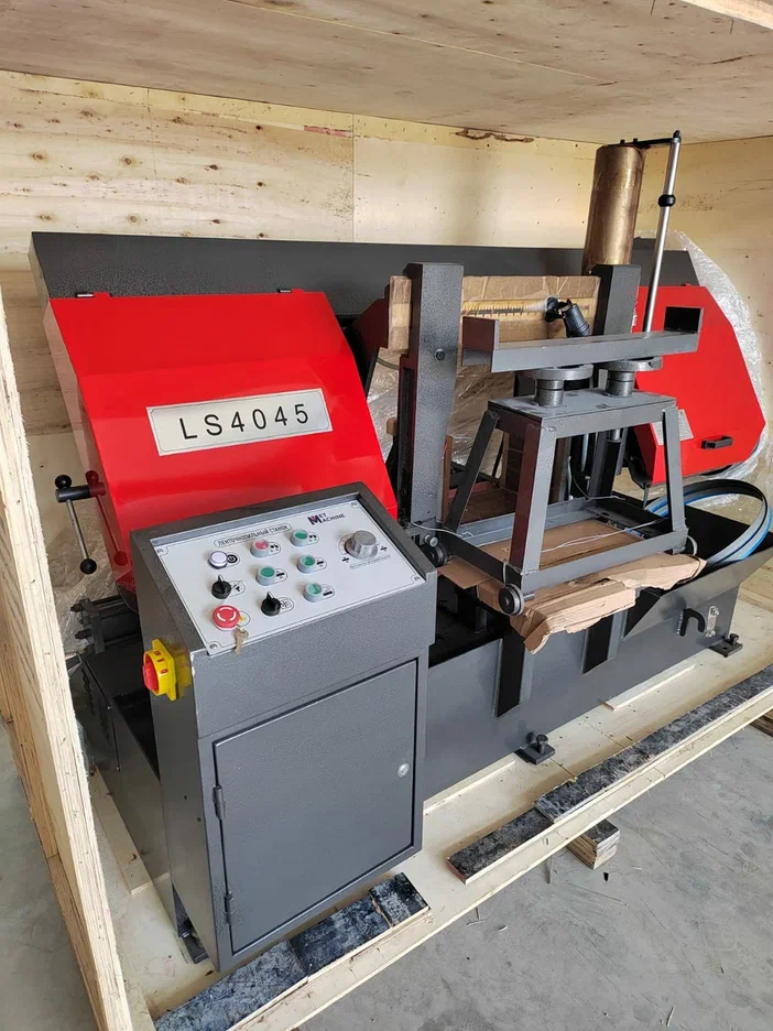 Полуавтоматический ленточнопильный станок MetMachine LS4045