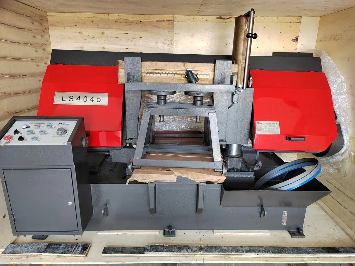 Полуавтоматический ленточнопильный станок MetMachine LS4045