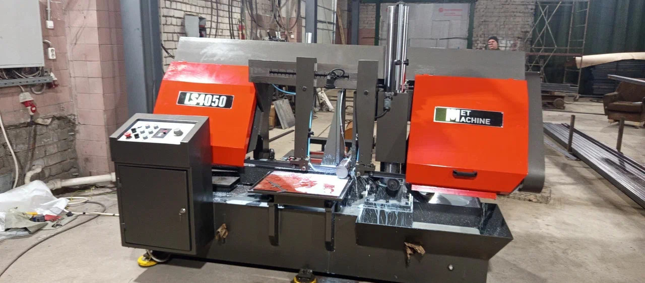Ленточнопильный станок LS4050 MetMachine полуавтомат