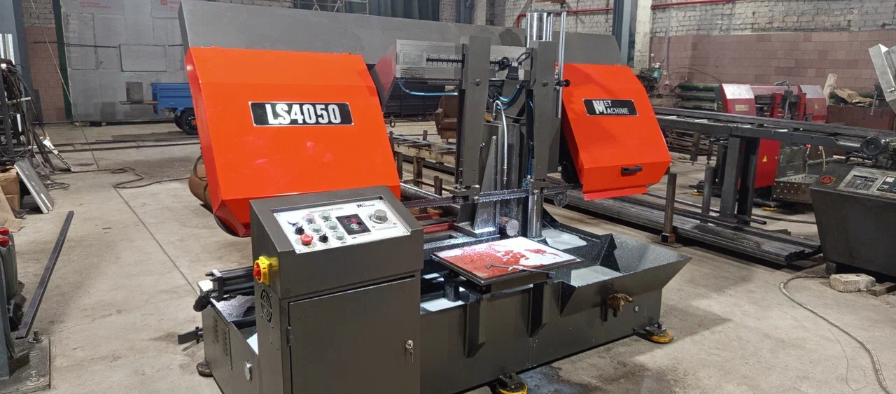 Ленточнопильный станок LS4050 MetMachine полуавтомат