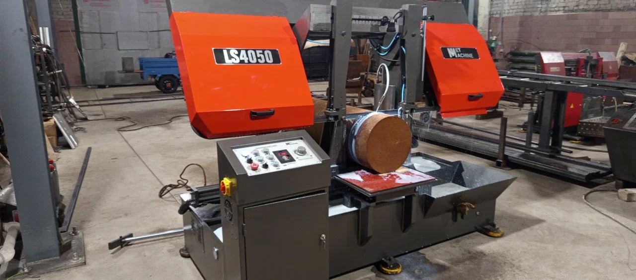 Ленточнопильный станок LS4050 MetMachine полуавтомат