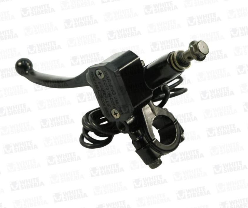 Ручка тормоза с бочком (левая) MINI R 2.0 / R 3.0 / SIBERTON 