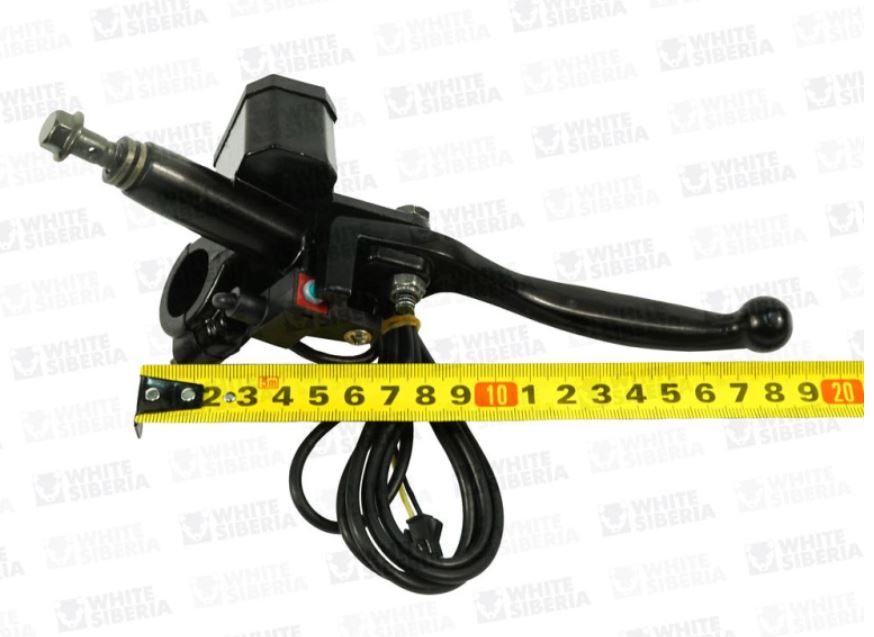 Ручка тормоза с бочком (левая) MINI R 2.0 / R 3.0 / SIBERTON 