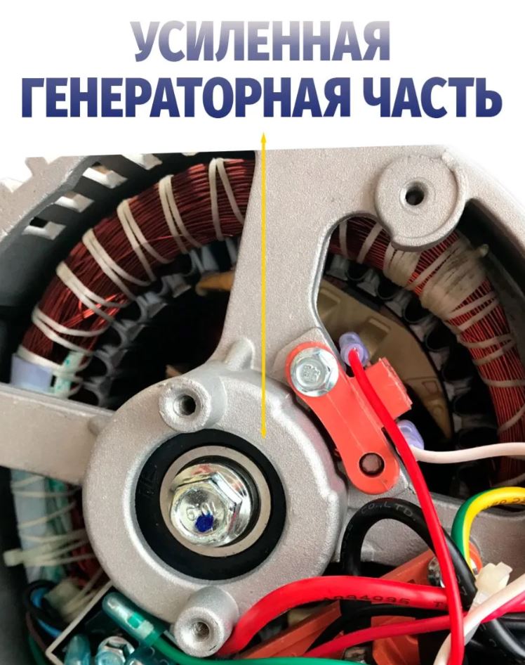 Генератор Tehnoline T3800 (3/3,3 кВт ручн.старт, алюм обмотка, ротор 12 см)