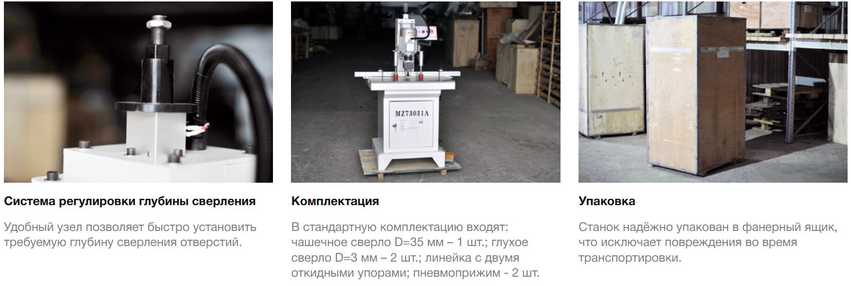 Сверлильно-присадочный станок  MZ73031A