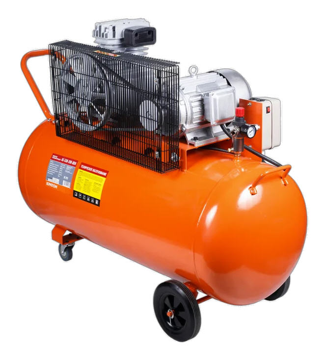 Компрессор ременной Кратон AC-530-200-BDH, 3 кВт, 200 л., 380В, 2 поршня