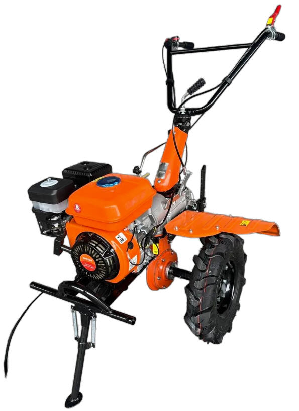 Мотоблок Кратон GM-PTO-7,0-1020, 7,0 л.с., 32 фрезы, колёса 4х8, 2 скорости