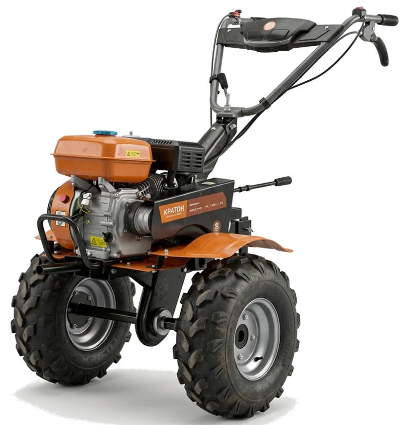 Мотоблок Кратон GM-9,0-1050-8SP, 9 л.с., 8 скоростей, 32 фрезы