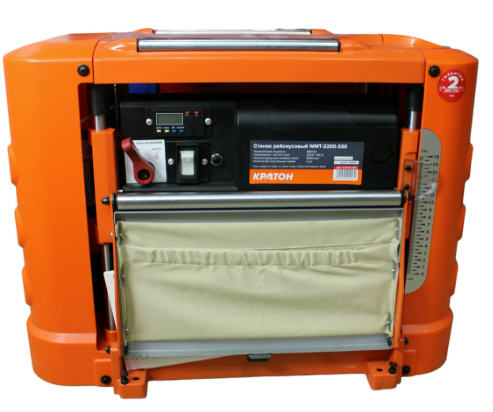 Рейсмусовый станок Кратон WMT-2200-330, 1.8 кВт, 220В, 2 ножа