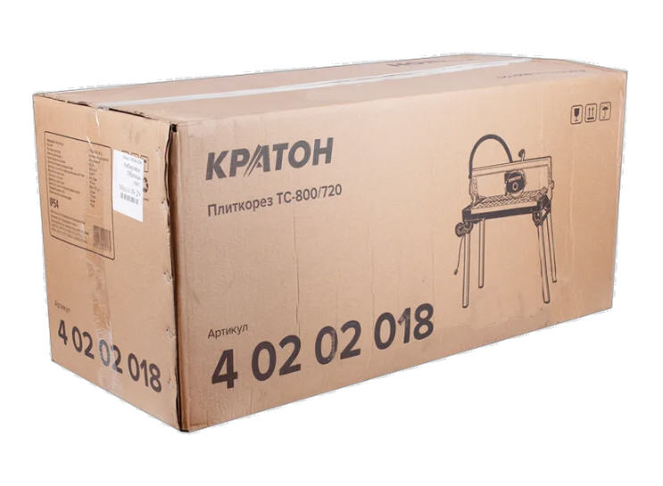 Плиткорез электрический Кратон TC-800/720, 800Вт, 220В, 720мм