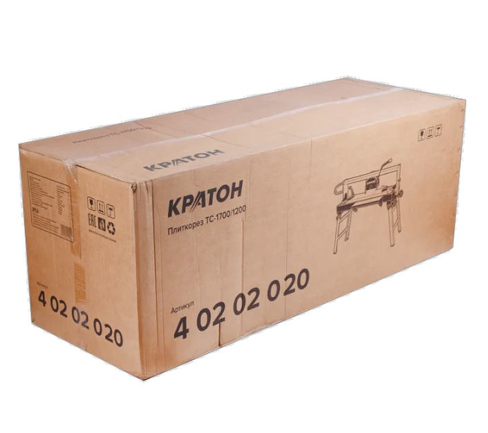 Плиткорез электрический Кратон TC-1700/1200, 1.7кВт, 220В, 1200мм
