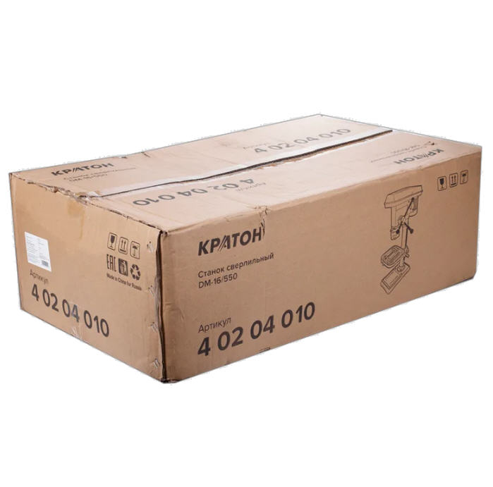 Станок сверлильный Кратон DM-16/550, 550Вт, 220В