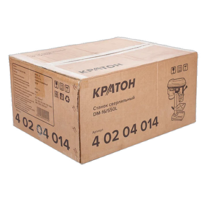 Станок сверлильный Кратон DM-16/550 L, 550Вт, 220В