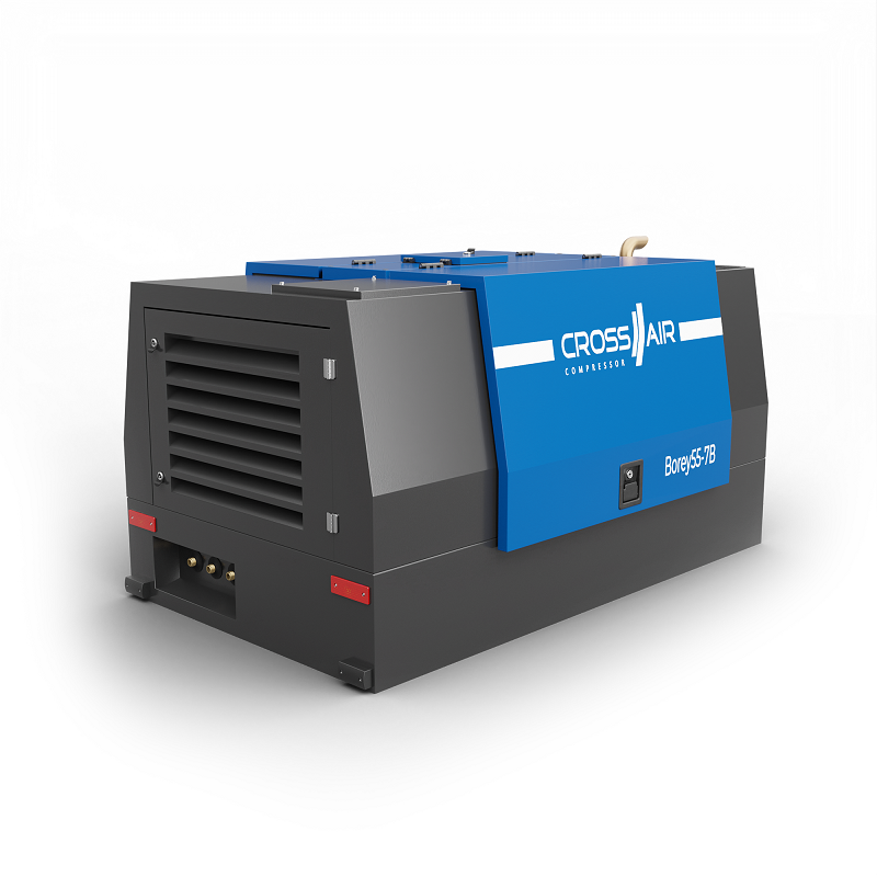 Дизельный стационарный компрессор Borey 55-7B