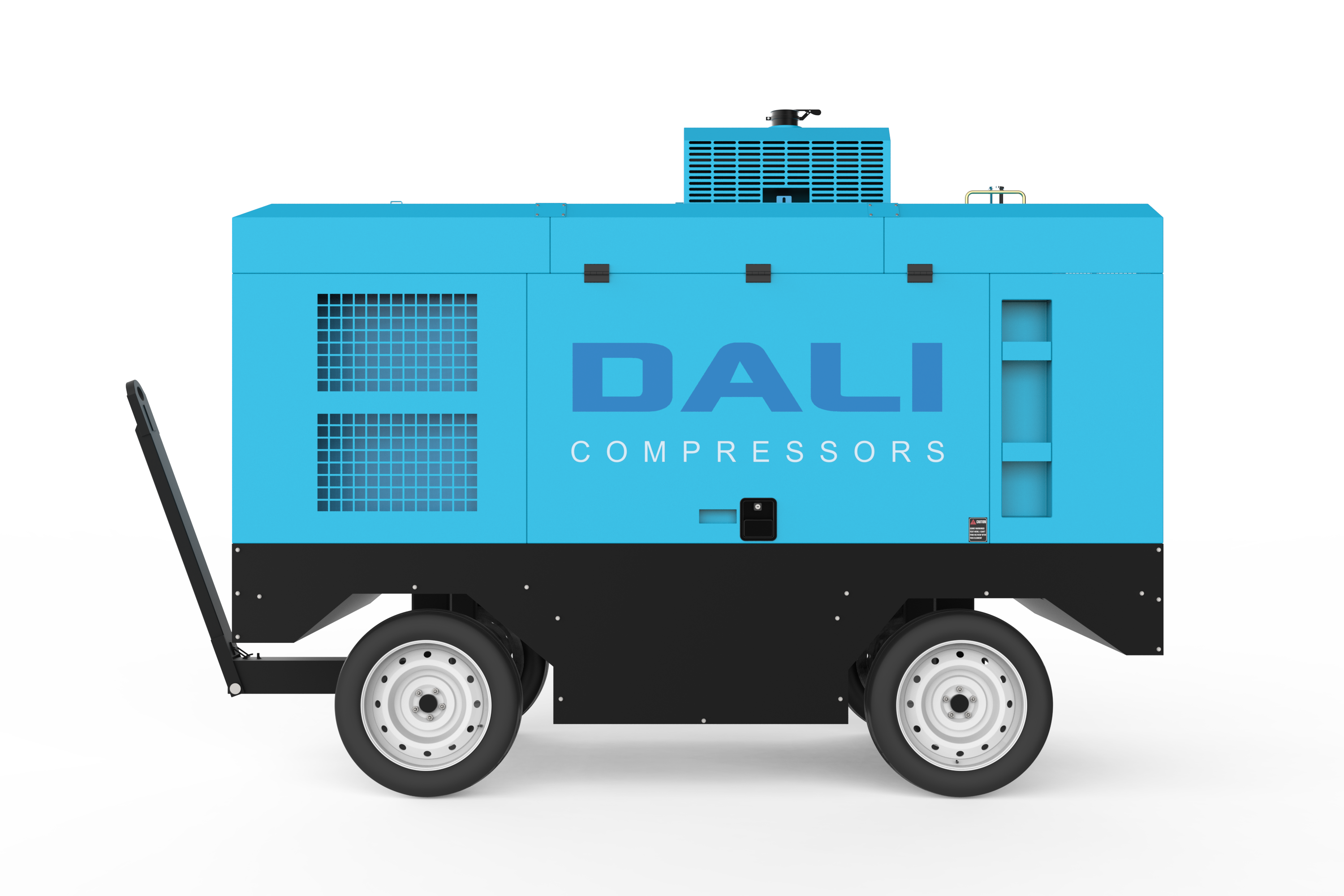 Передвижной дизельный компрессор Dali DLCY-18/17F (YUCHAI)