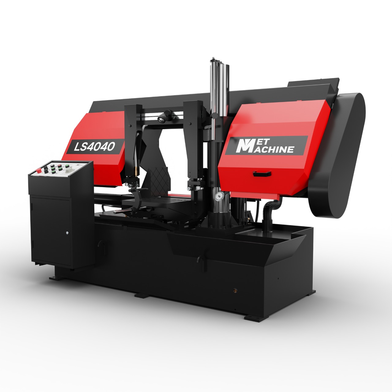 Полуавтоматический ленточнопильный станок MetMachine LS4040