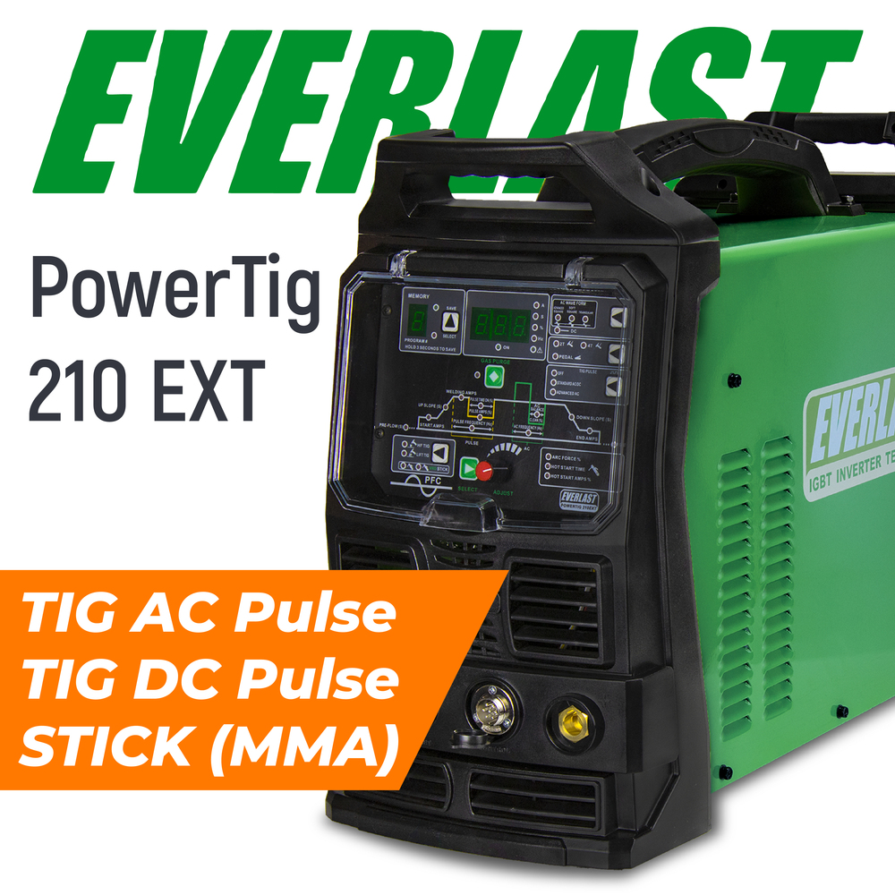 Установка аргонодуговой сварки Everlast PowerTig 210 EXT 3EV210P