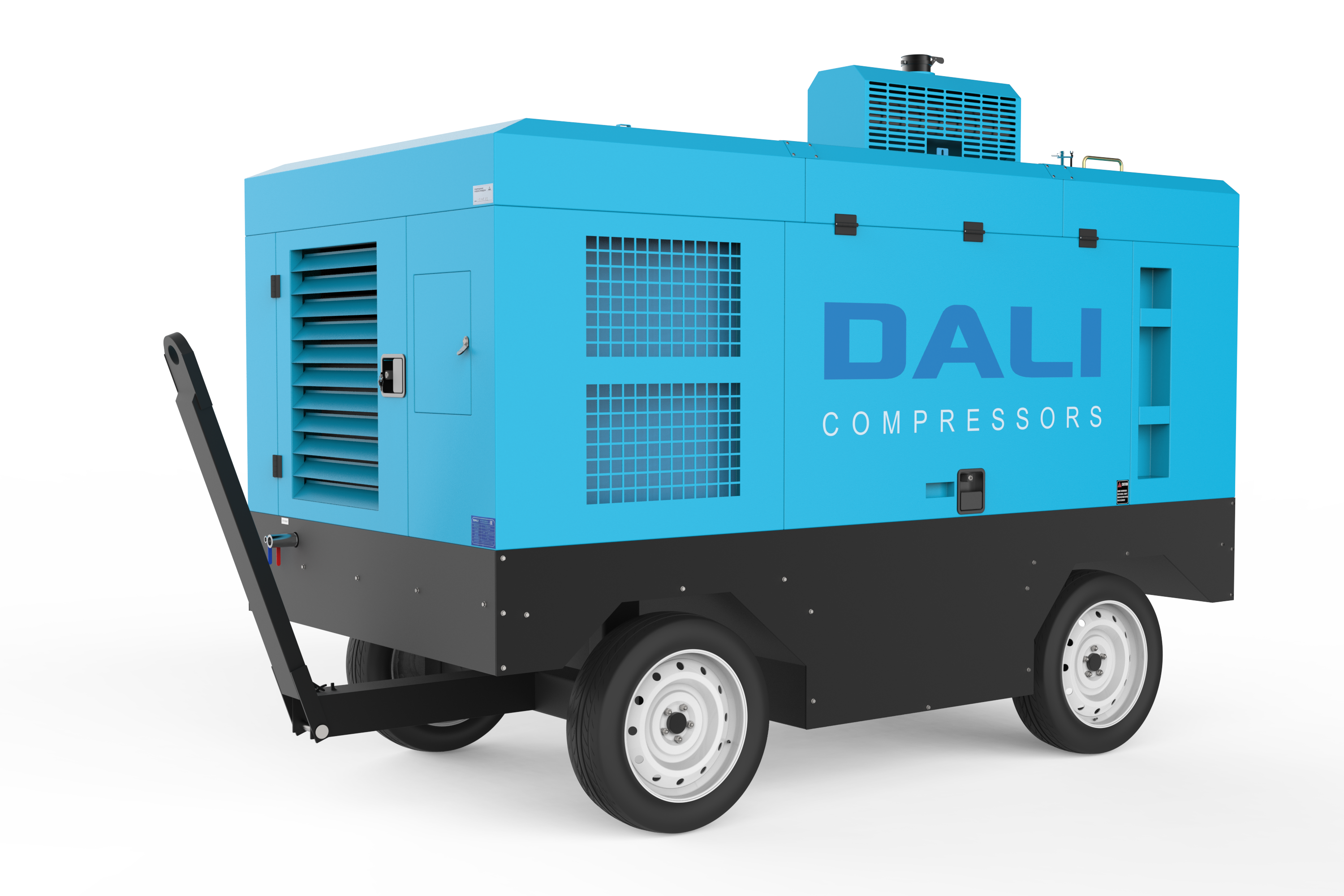 Передвижной дизельный компрессор Dali DLCY-18/17F (YUCHAI)