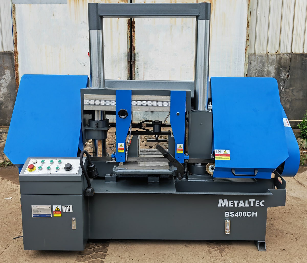 MetalTec BS 400 CH ленточнопильный станок резка под 90°