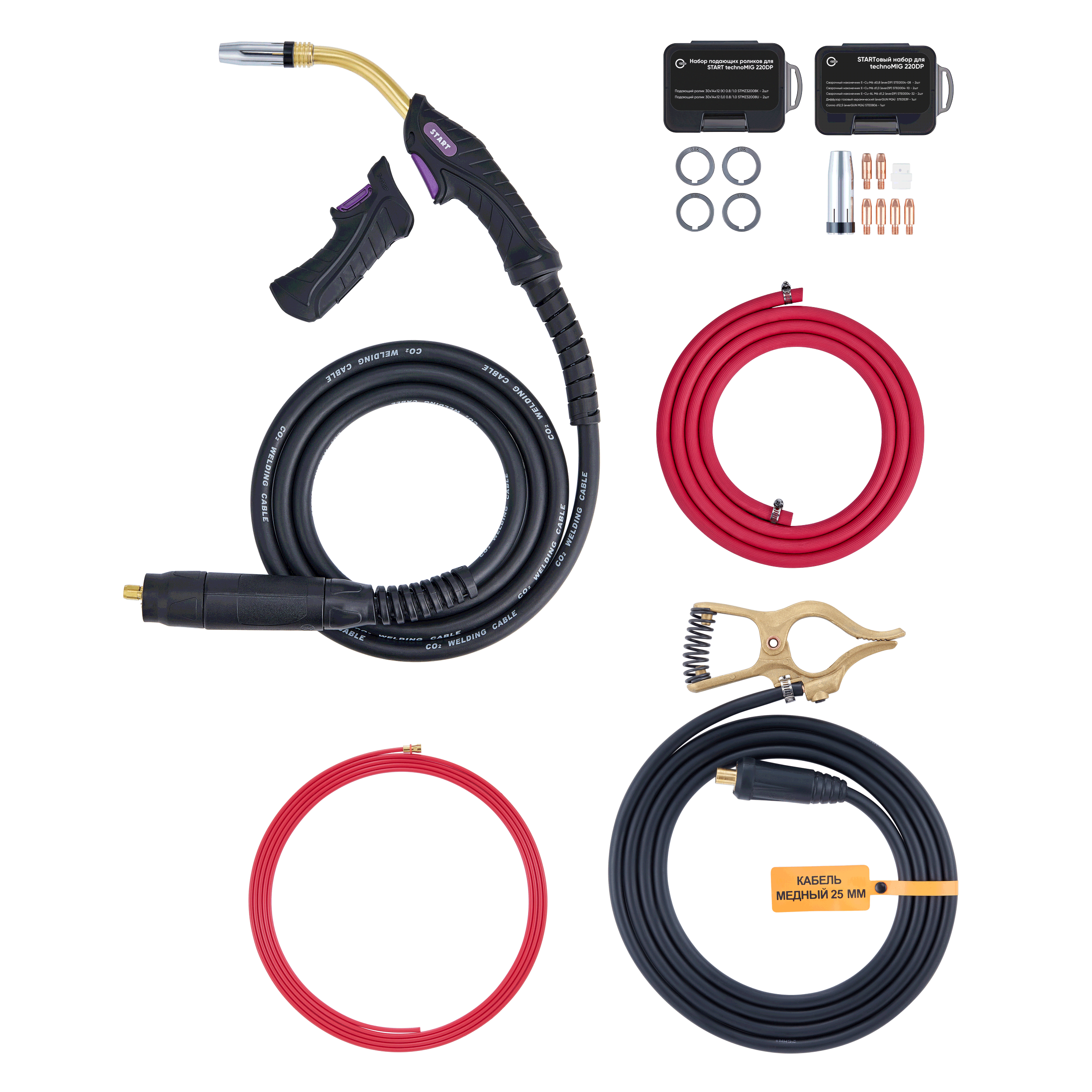 START technoMIG 220 DP Сварочный полуавтомат 2W220TDP