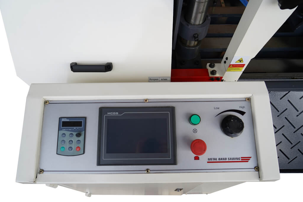 Автоматический ленточнопильный двухколонный станок METAL MASTER MSK-350E