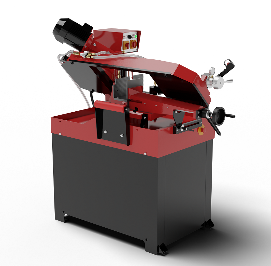 Ручной ленточнопильный станок с поворотной рамой MetMachine LSZ1525
