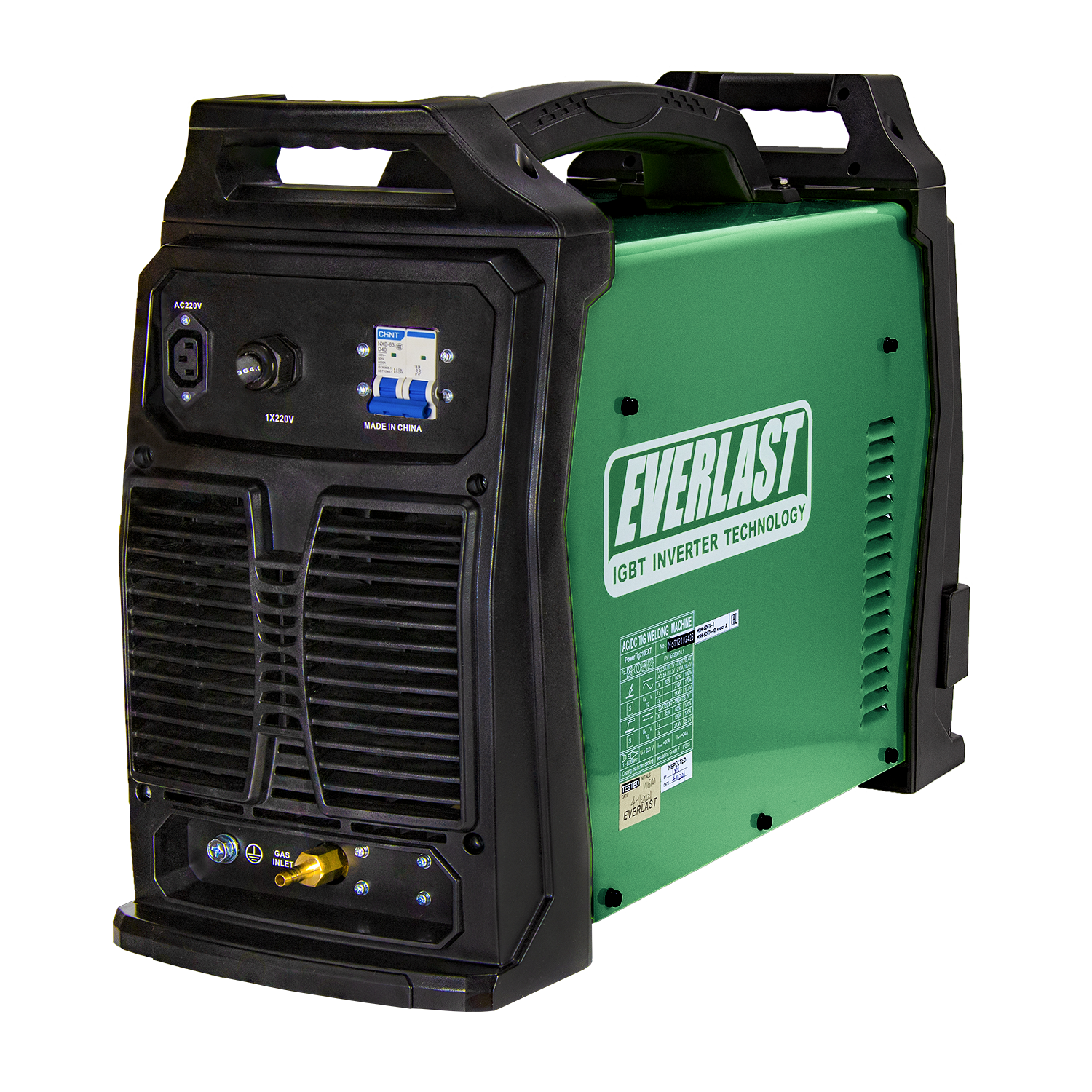 Установка аргонодуговой сварки Everlast PowerTig 255 EXT 3EV255P