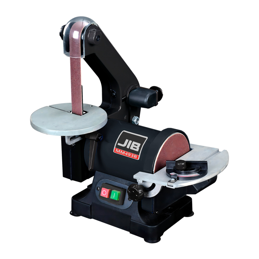 JIB MM493B Тарельчато - ленточный шлифовальный станок
