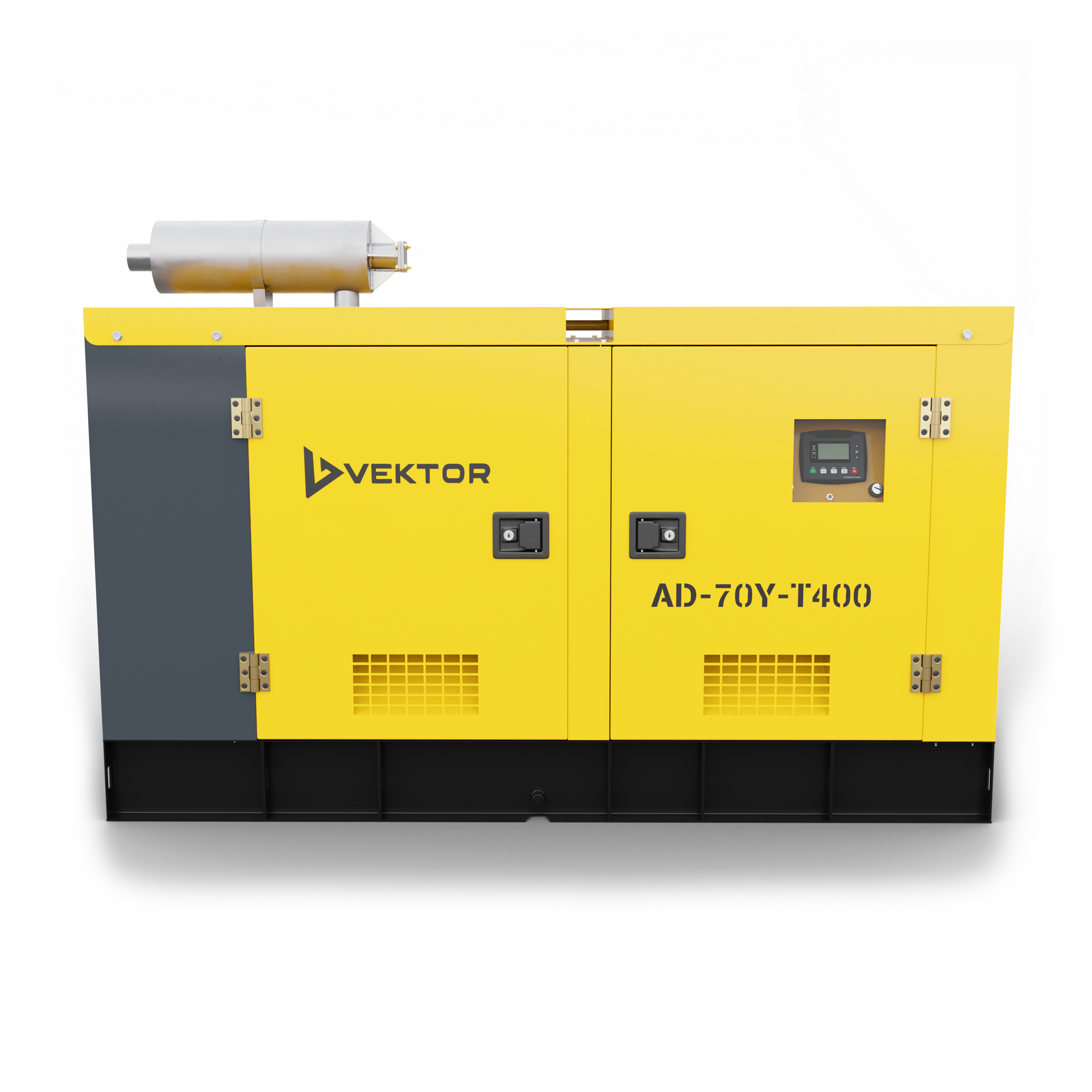 Дизельный генератор Vektor AD-70Y-T400 в шумозащитном кожухе