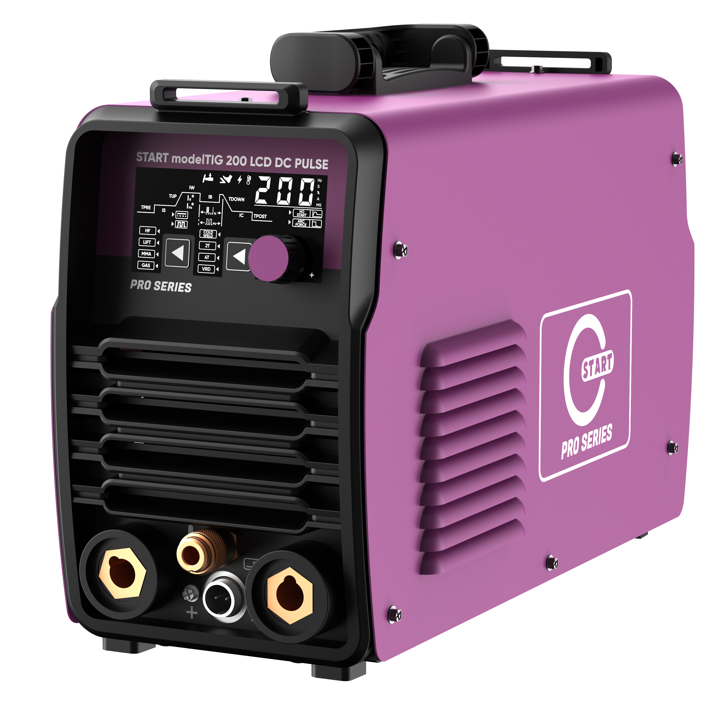 START modelTIG 200 LCD DC PULSE Установка аргонодуговой сварки 3W200PL
