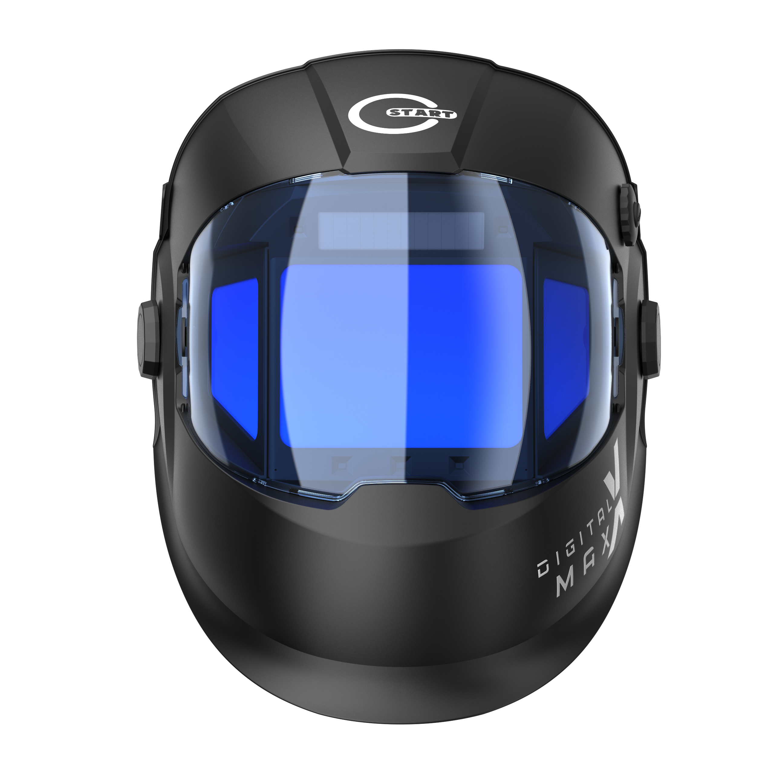Стекло для маски хамелеон Digital X MAX синее 55ST017D