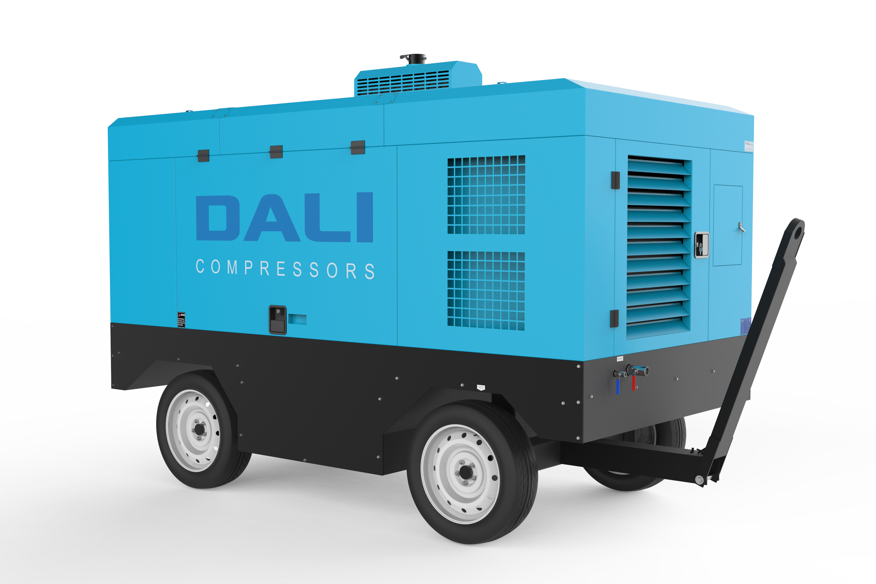Передвижной дизельный компрессор Dali DLCY-18/17F (YUCHAI)