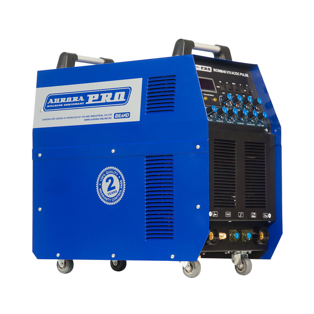 AuroraPRO IRONMAN 315 AC/DC PULSE аппарат аргонодуговой сварки (TIG+MMA)