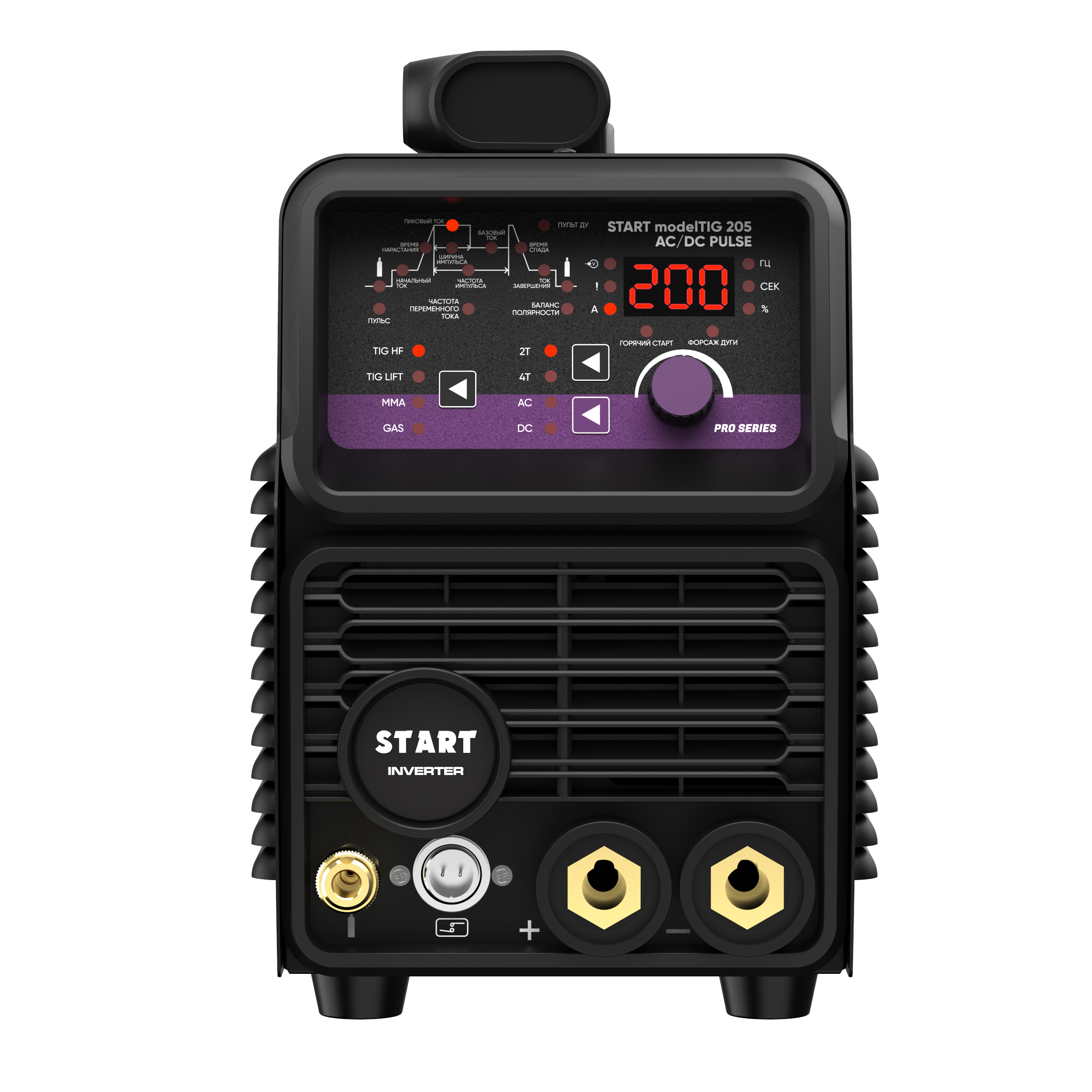START modelTIG 205 AC/DC TIG PULSE Установка аргонодуговой сварки 3W205AP