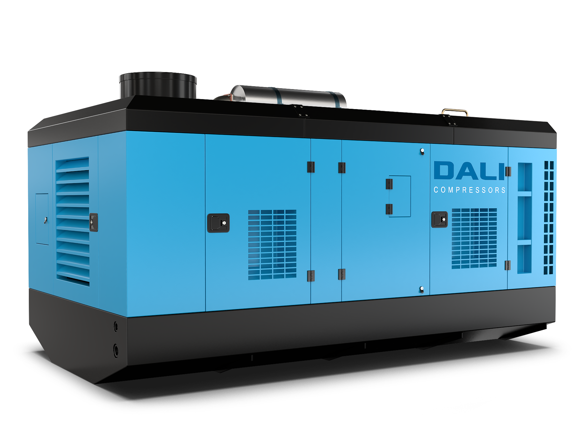 Передвижной дизельный компрессор Dali DLCY-26/25B (Cummins)