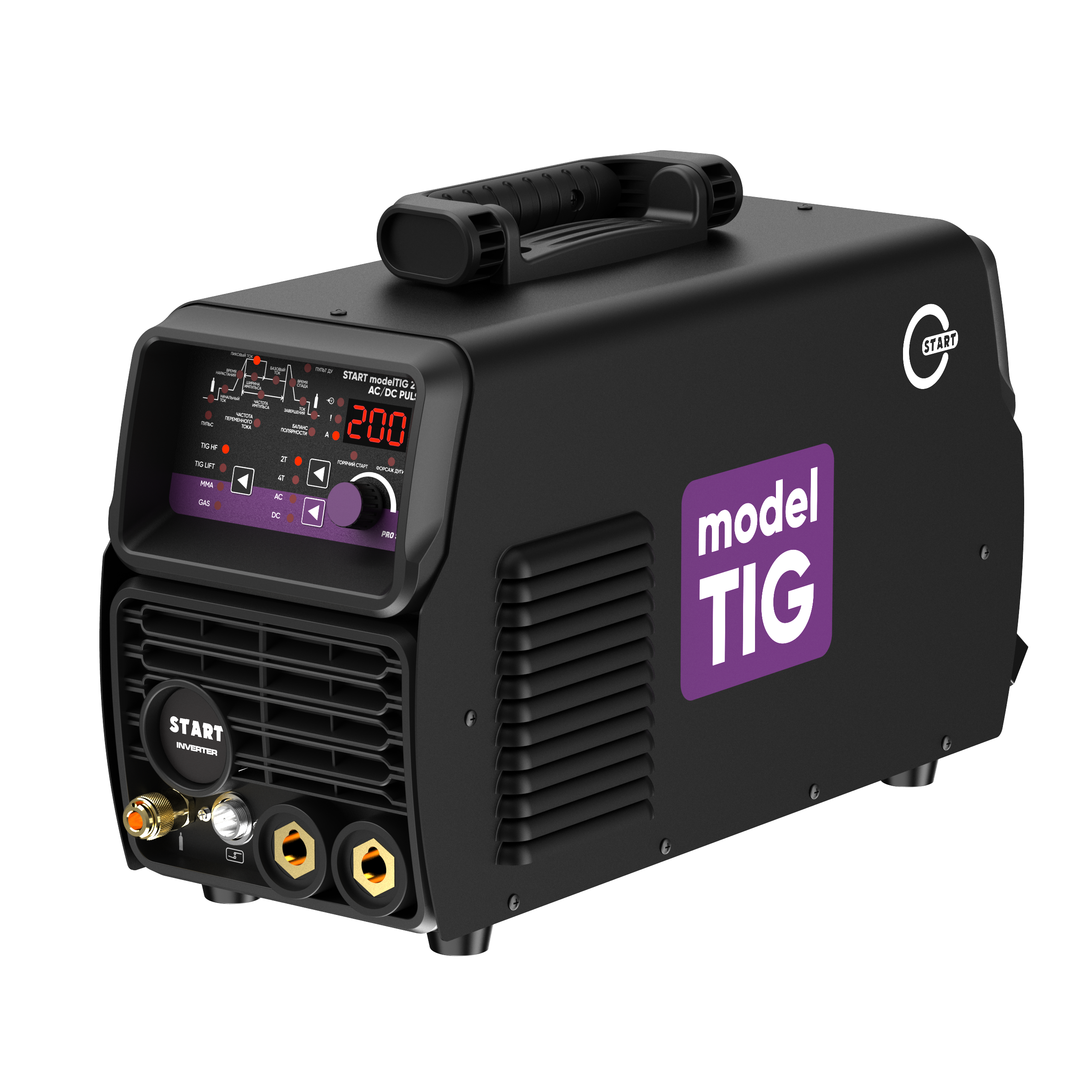 START modelTIG 205 AC/DC TIG PULSE Установка аргонодуговой сварки 3W205AP