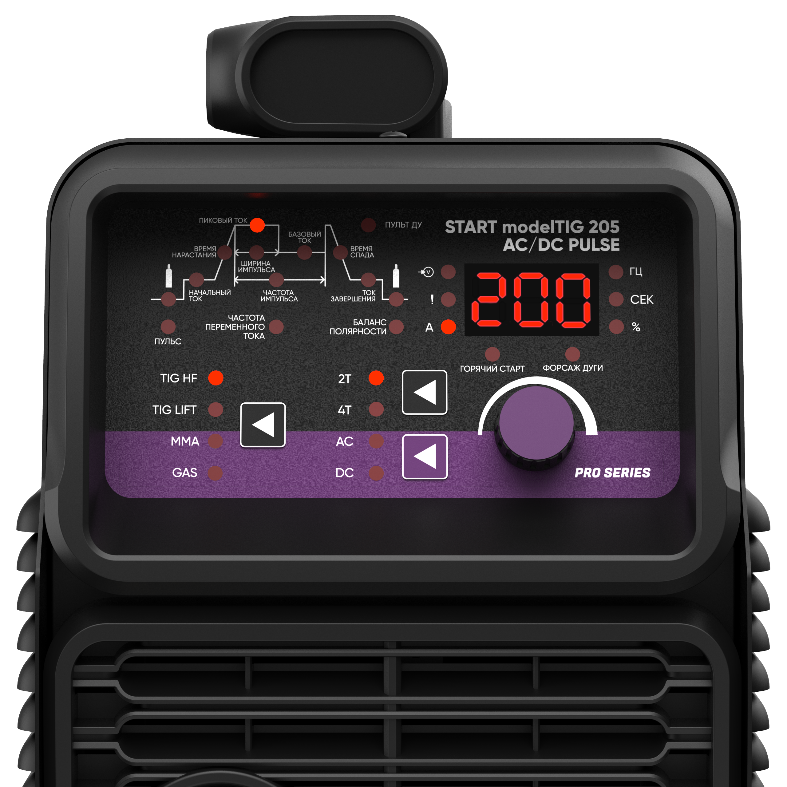 START modelTIG 205 AC/DC TIG PULSE Установка аргонодуговой сварки 3W205AP