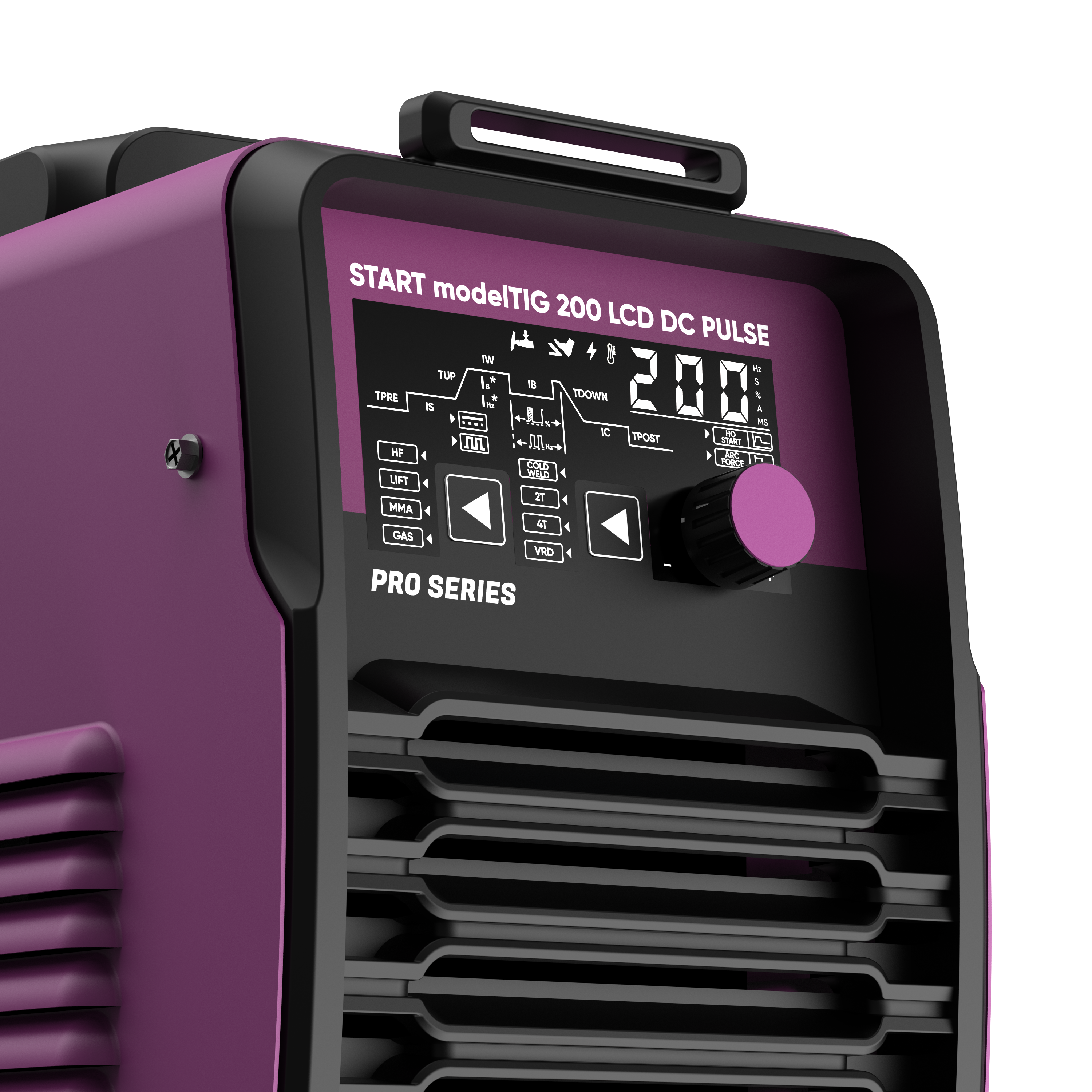 START modelTIG 200 LCD DC PULSE Установка аргонодуговой сварки 3W200PL