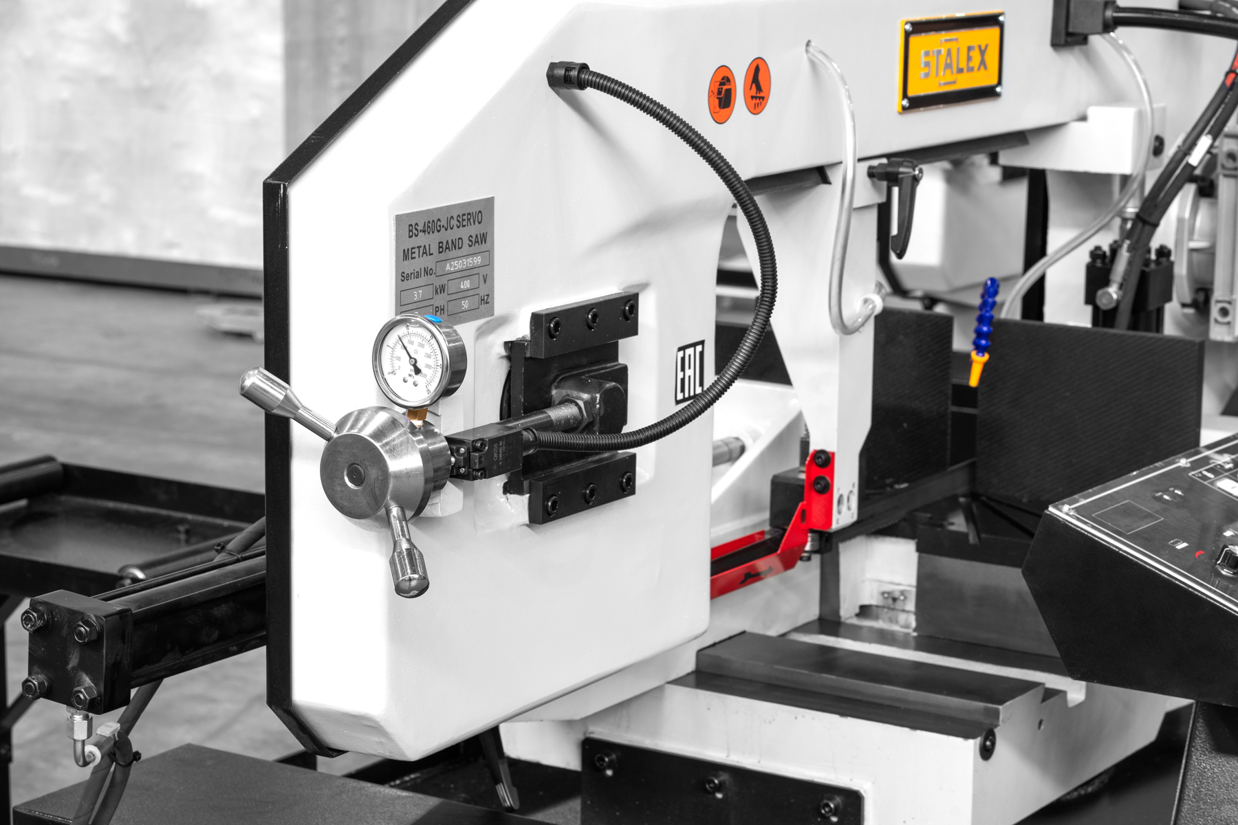 Гидравлический ленточнопильный станок Stalex BS-460G-JC SERVO
