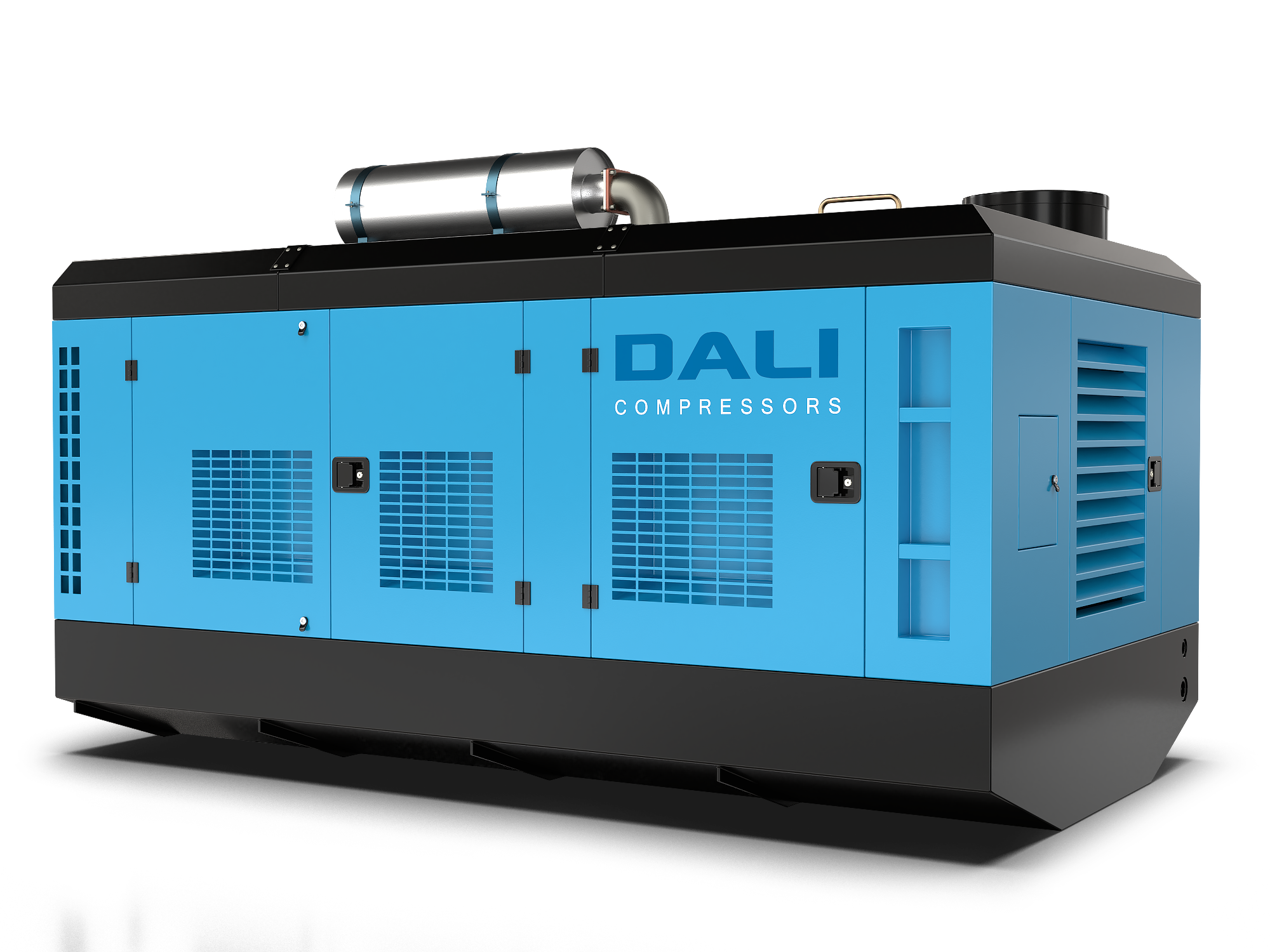 Передвижной дизельный компрессор Dali DLCY-26/25B (Cummins)