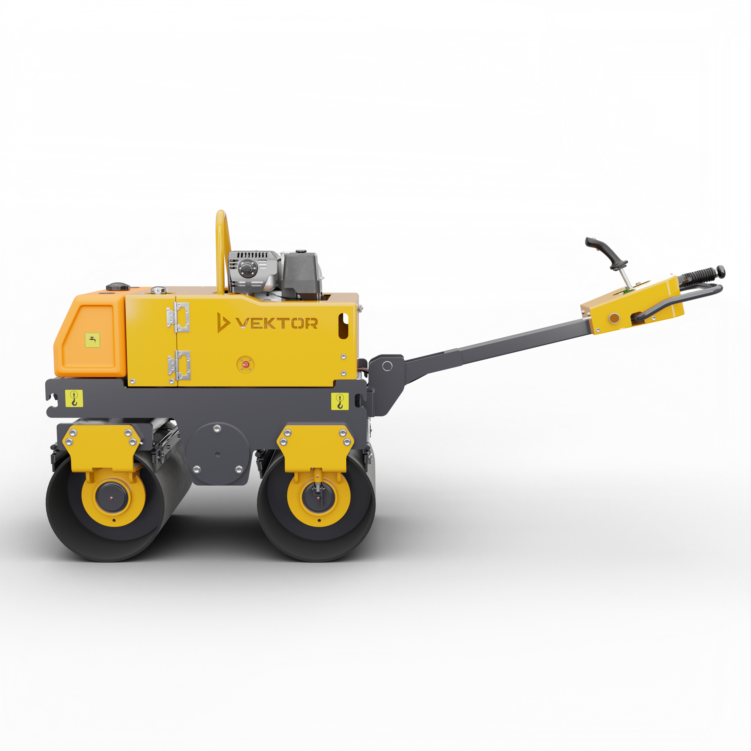 Виброкаток ручной двухвальцовый Vektor VRDR-800