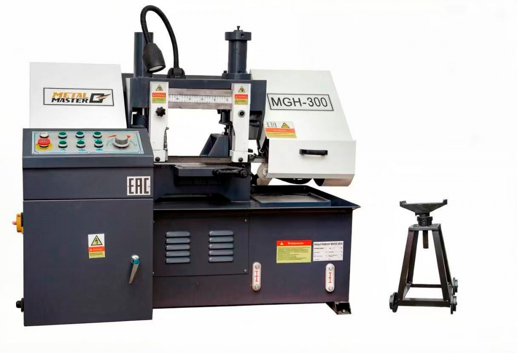 Полуавтоматический ленточнопильный станок MetalMaster MGH-300