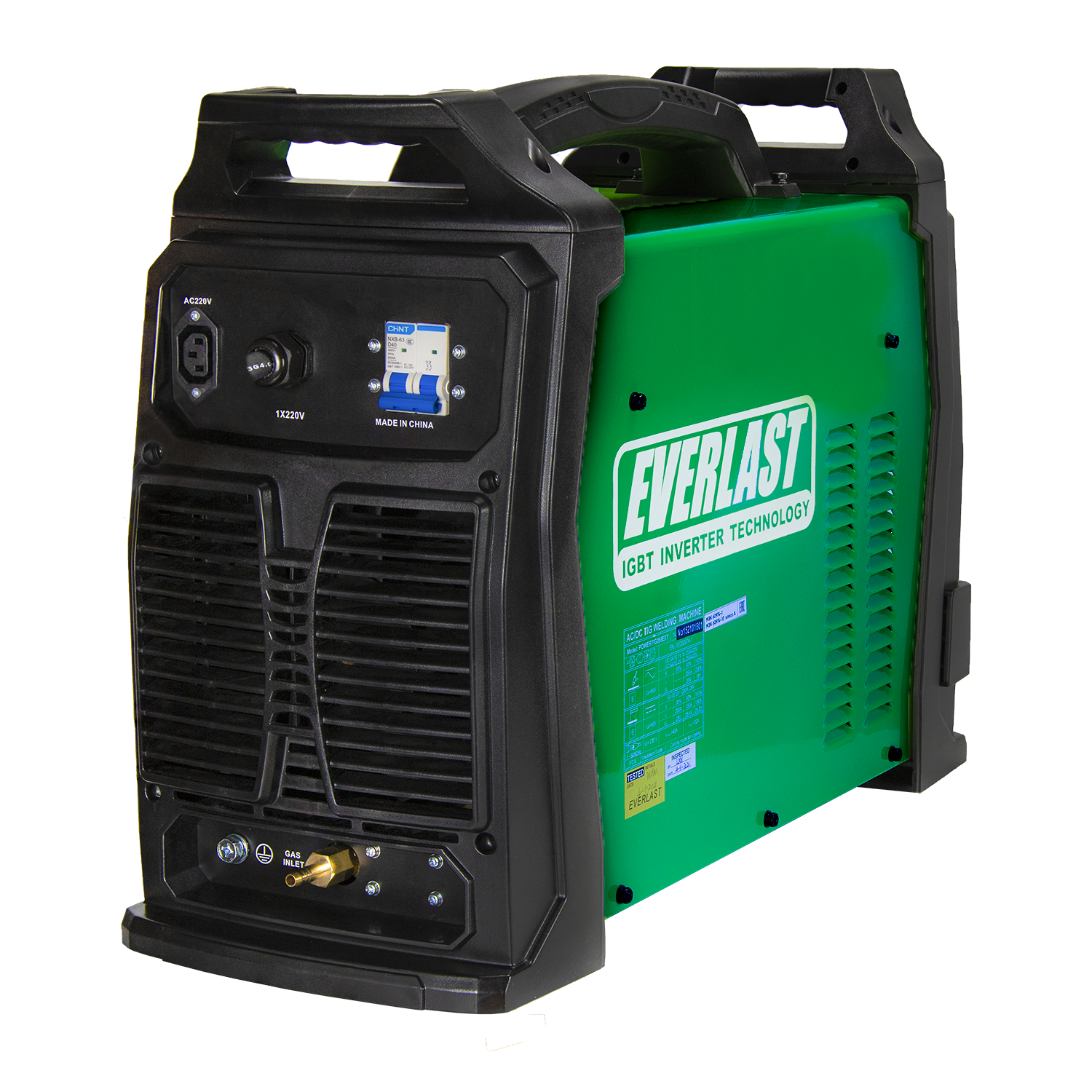 Установка аргонодуговой сварки Everlast PowerTig 210 EXT 3EV210P