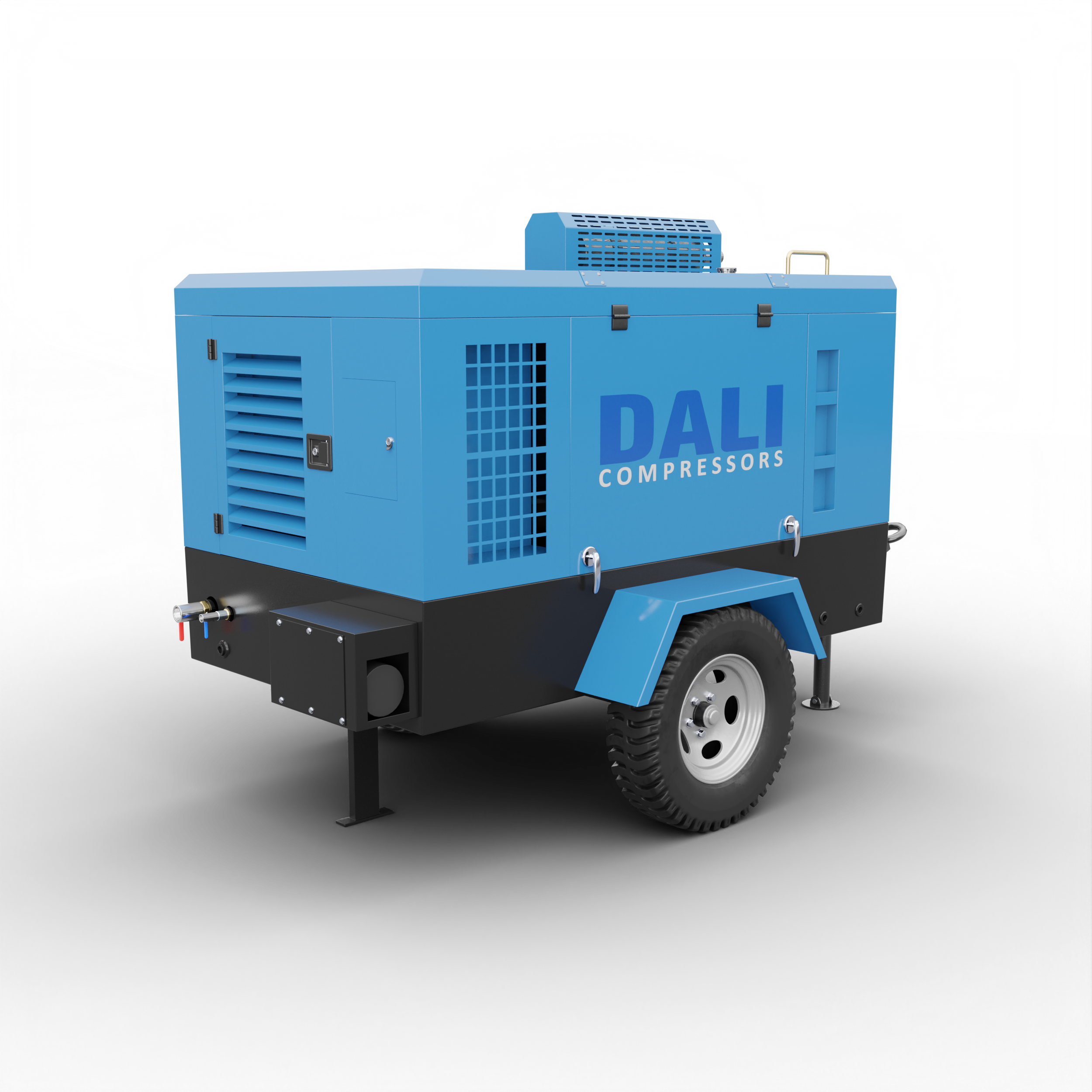 Передвижной дизельный компрессор Dali DLCY-12/15F-Y