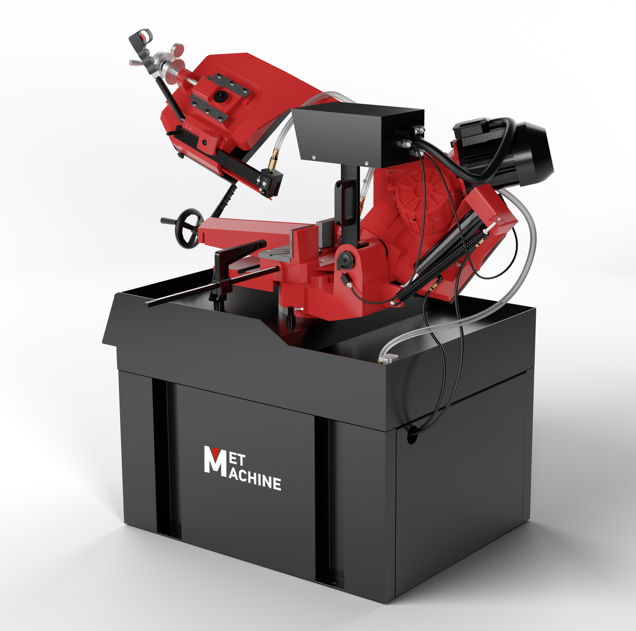 Ручной ленточнопильный станок с поворотной рамой MetMachine LSZ2227