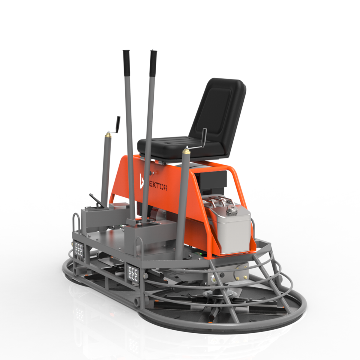 Двухроторная затирочная (заглаживающая) машина Vektor VTMG-800L (двигатель Lifan 190FD)
