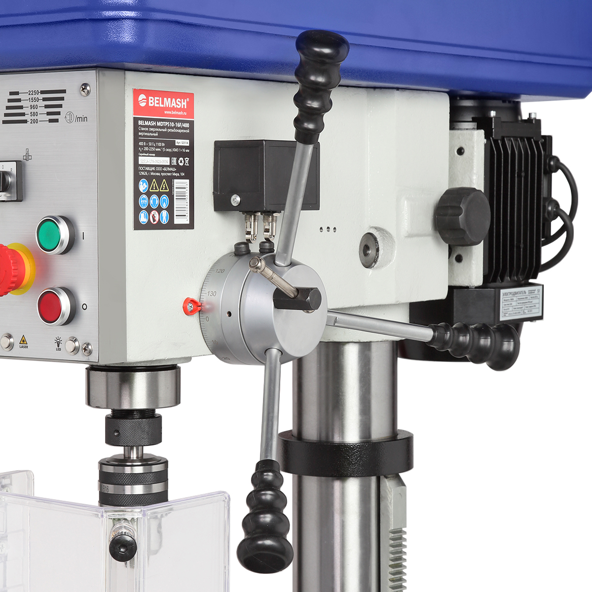 Станок BELMASH MDTP510-16F/400 cверлильно-резьбонарезной 