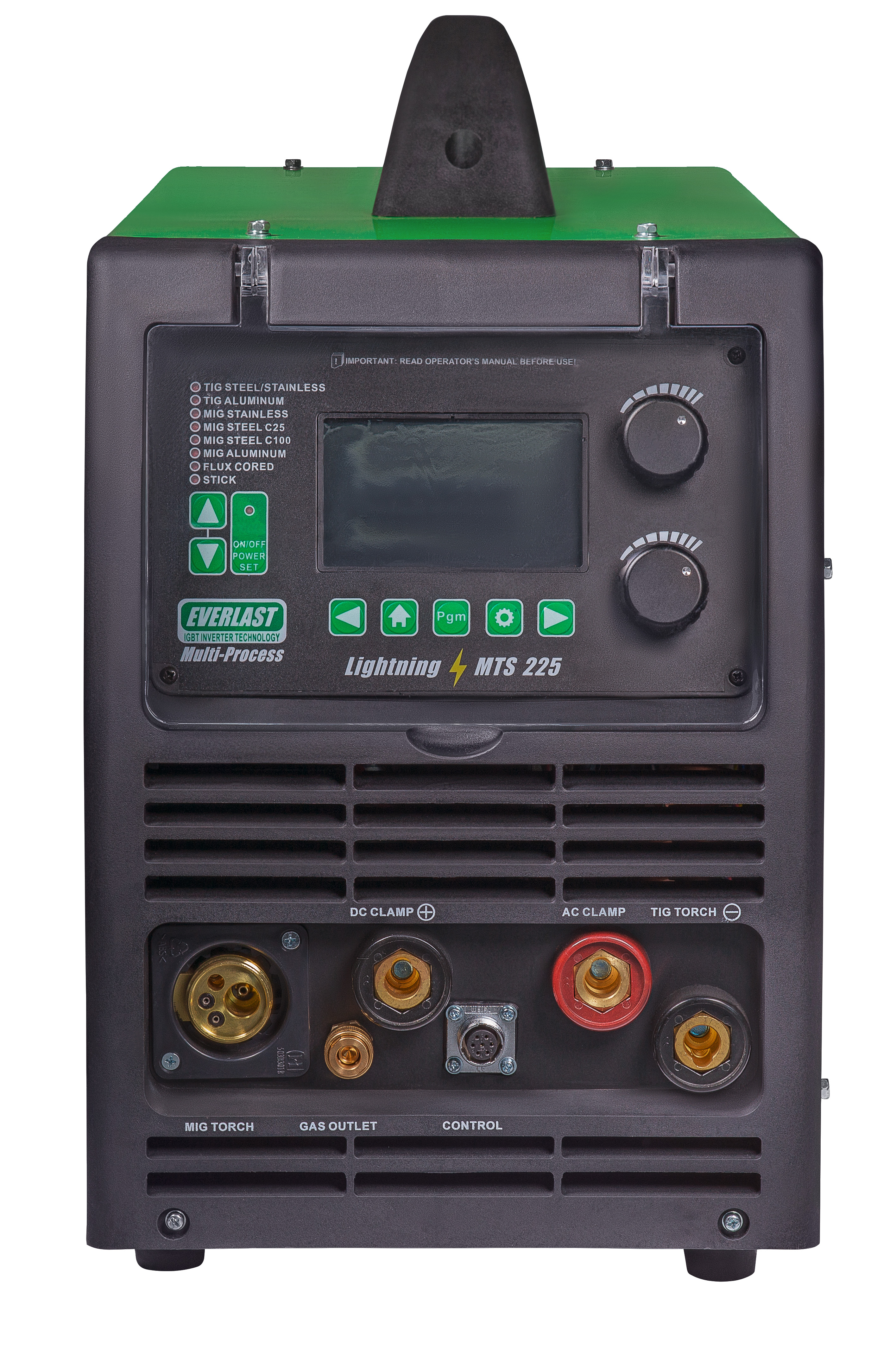 Сварочный полуавтомат Everlast Lightning MTS 225 (MIG/TIG/STICK) 2EV225MTS